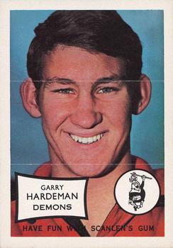 1970 Scanlens VFL - Pin-Ups #NNO Gary Hardeman Front